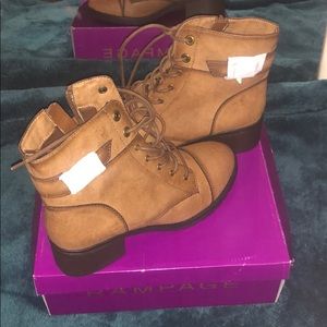 Rampage Lace up/Zip Booties